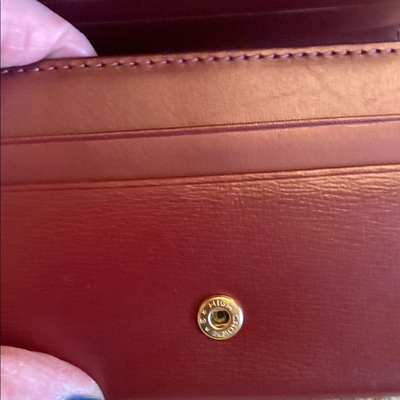 Nina Ricci Burgundy Leather Wallet - Picture 5 of 9